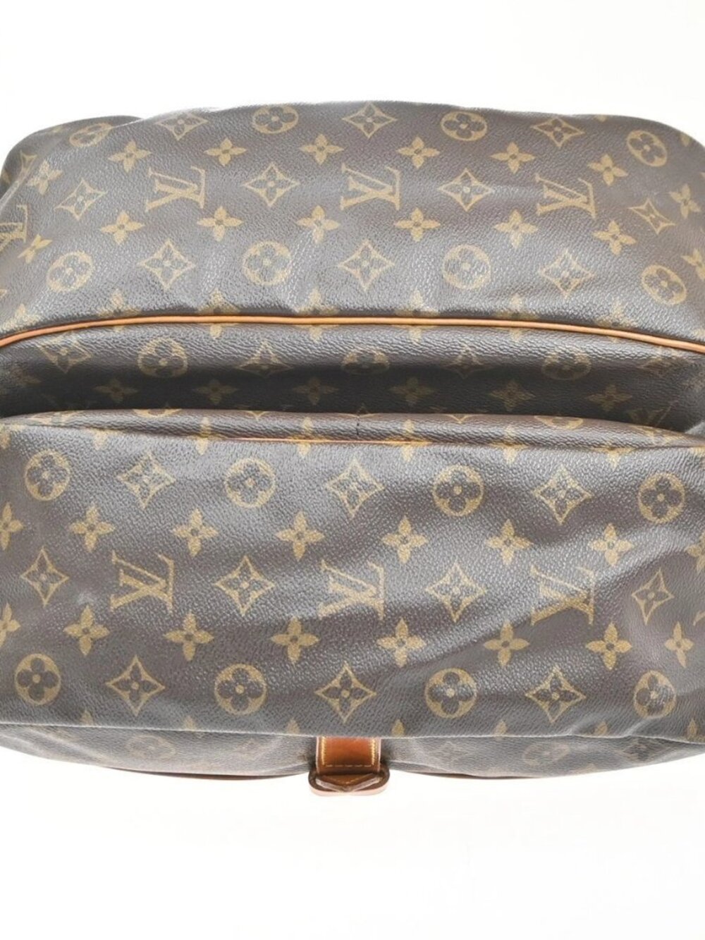 LOUIS VUITTON Saumur 35 Shoulder Bag Monogram Leather BN France M42254 74KC864 - Picture 7 of 16